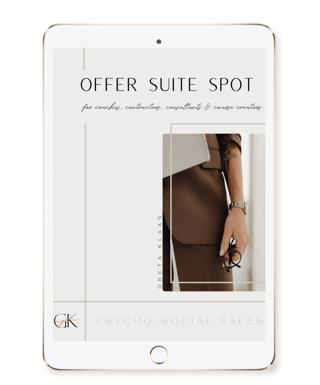 Offer Suite Spot with Greta K